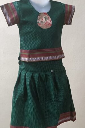 Traditional South Indian Girl's lehenga–top